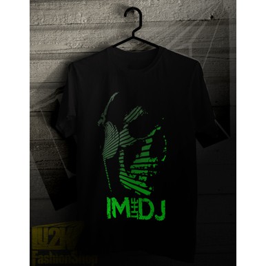 IM THE DJ DISC JOKEY SKULL GLOW IN THE DARK KAOS DISTRO L2K 204