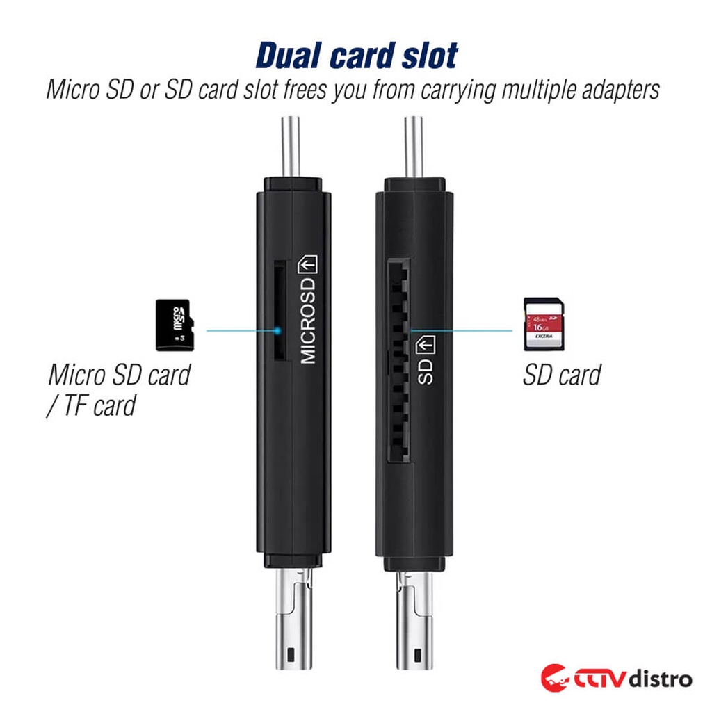 Card Reader Type C / USB / Micro USB / SD / Micro SD / TF Mini OTG