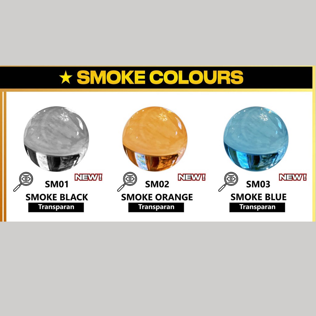 CAT SEMPROT SAPPORO ULTIMATE SMOKE BUAT LAMPU TRANSPARAN BENNING