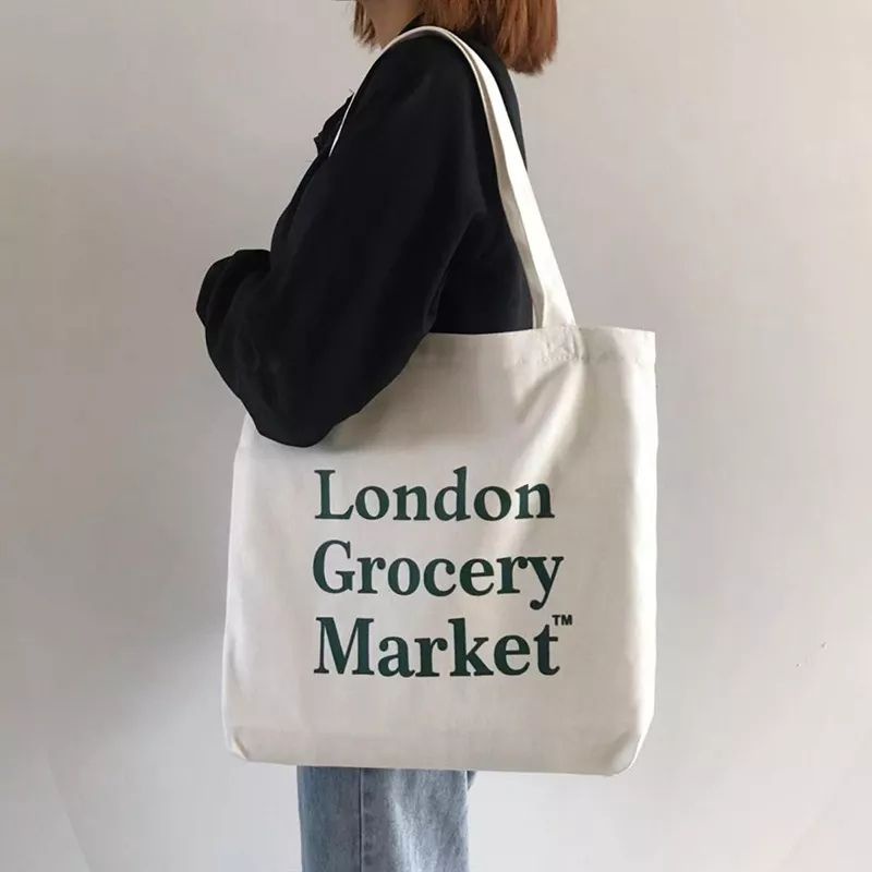 TOTEBAG WANITA GROCERY MARKET UKURAN BESAR PAKAI PEREKAT