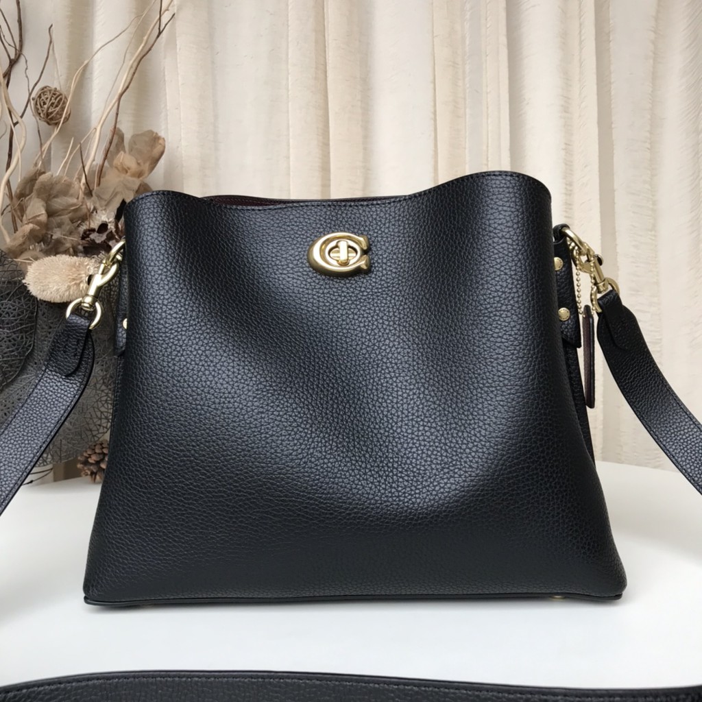 Asli baru Coach Tas WanitaTas Tote ，tas kulit sapi，tas pundak wanita import tas tote，2621 2590 Kapas