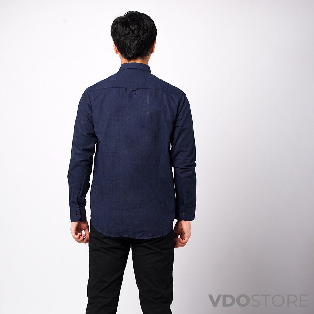 KEMEJA PRIA NAVY BASIC LENGAN PANJANG BAJU DEWASA POLOS PREMIUM KEMEJA KERJA TEBAL M L XL MEN SHIRT KEMEJA KANTOR FORMAL SANTAI CASUAL SEMI KASUAL VIRAL MURAH KATUN KUALITAS