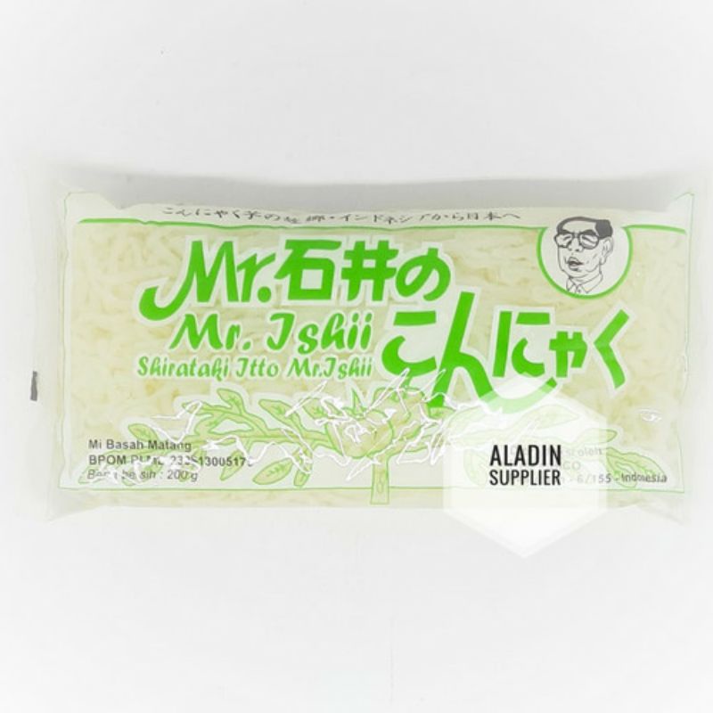 

Mie Shiratake basah hijau 200 gram