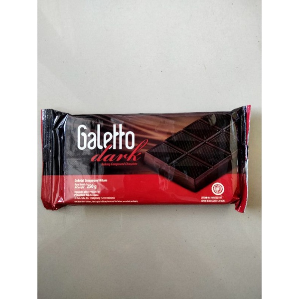 

Galetto Baking Compound Chocolate 250 g