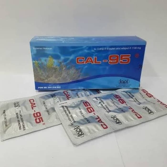 CAL 95 VITAMIN TULANG PER STRIP / Obat Osteoporosis