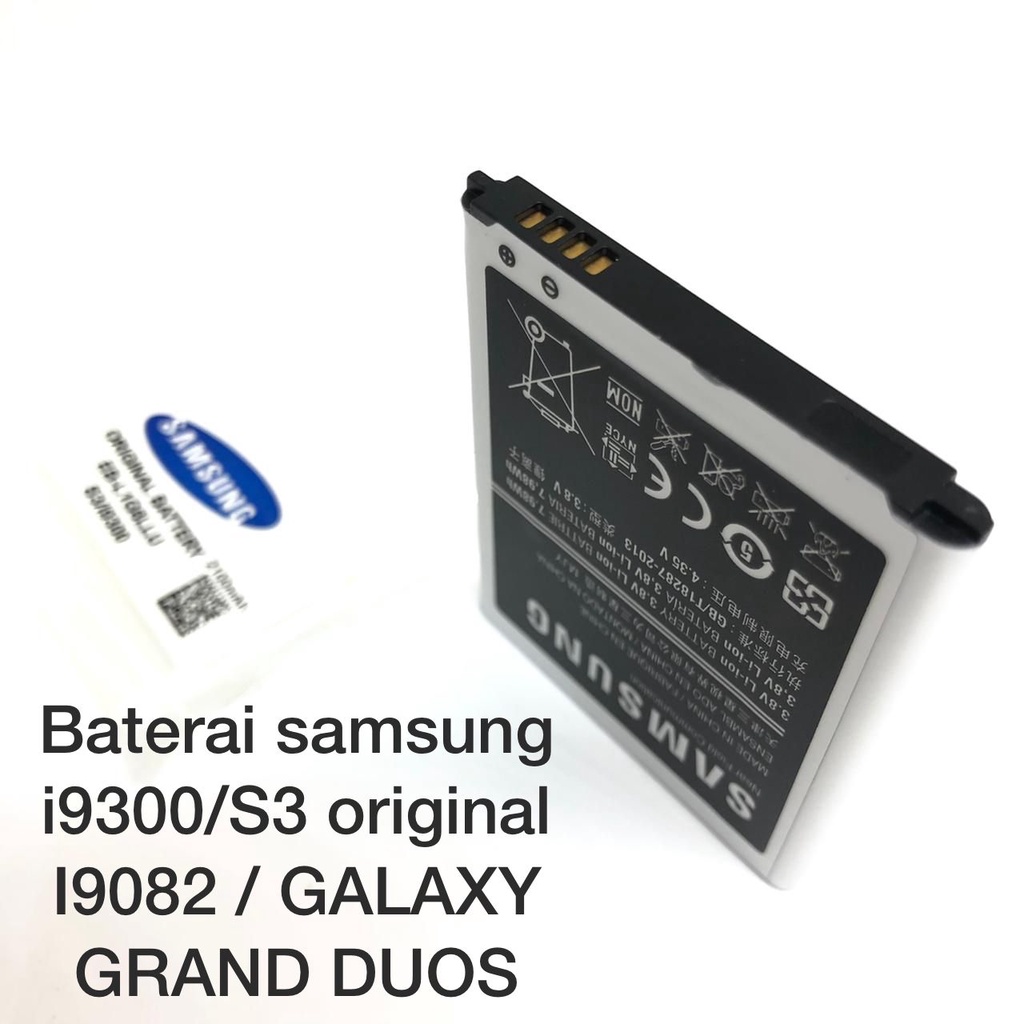 BATERAI SAMSUNG GRAND DUOS i9080 i9082 - GRAND NEO Plus i9060 i9060i - GALAXY S3 i9300 ORI NEW NON PACKING