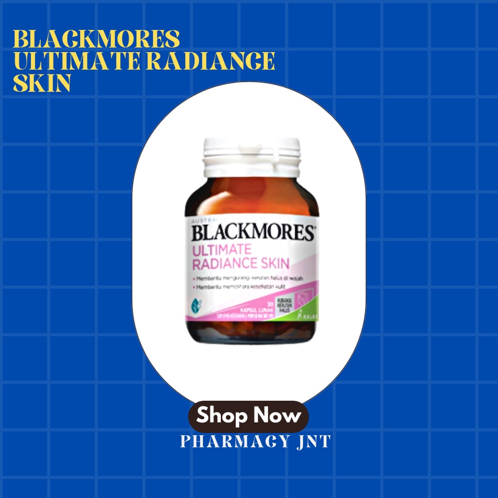 BLACKMORES ULTIMATE RADIANCE SKIN 30 /KOLAGEN DAN ANTIOKSIDAN / ANTIAGING