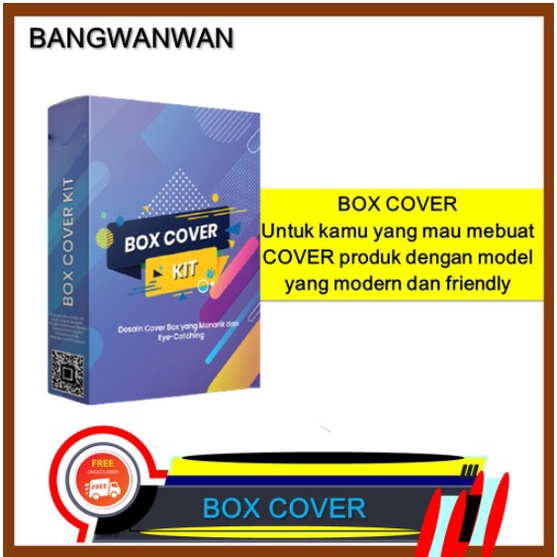 

BOX COVER KIT - Template Desain Cover Box Produk