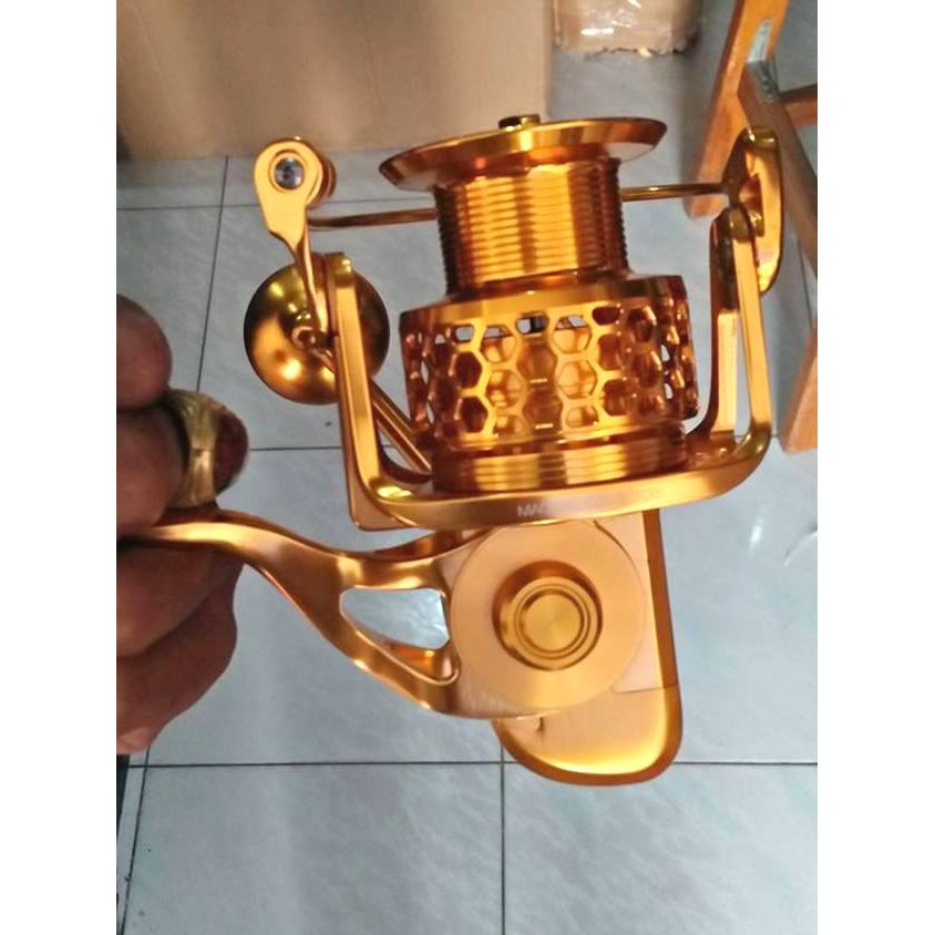REEL PANCING REEL METAL REEL KUAT ANYFISH METAL X 5000 REL MURAH