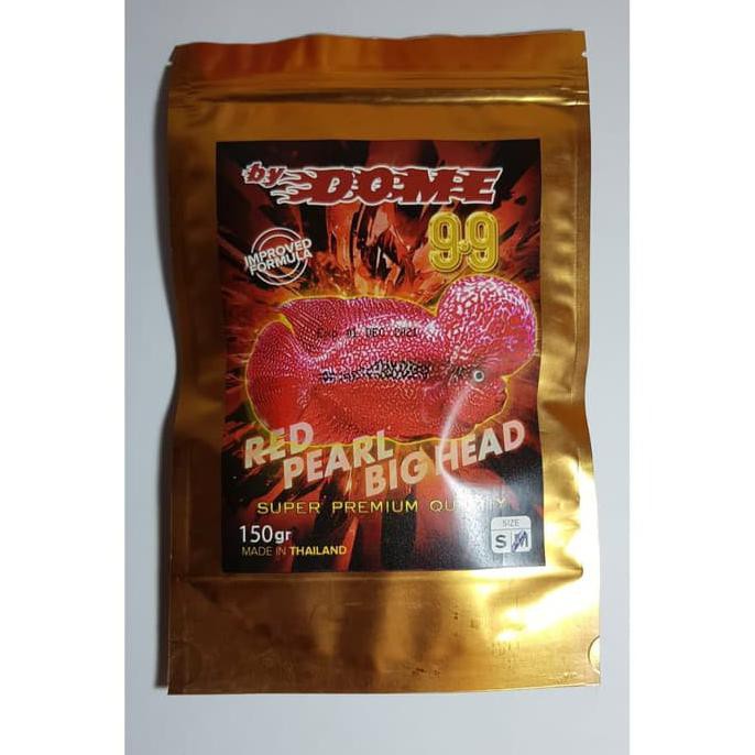 

Makanan ikan Pellet / Pelet Louhan / lohan 9.9 size M 150gr