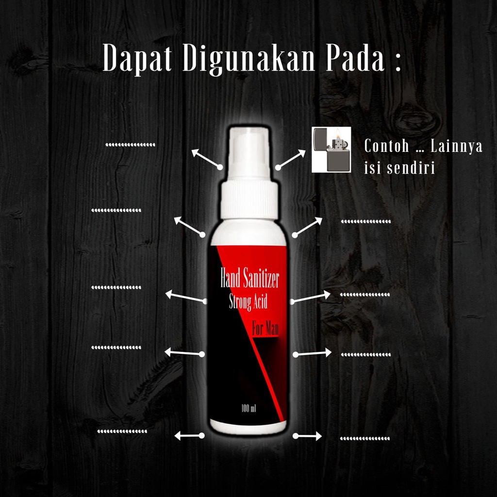 Hand Sanitizer Spray for Man Antiseptik dan Disinfektan Non Alkohol