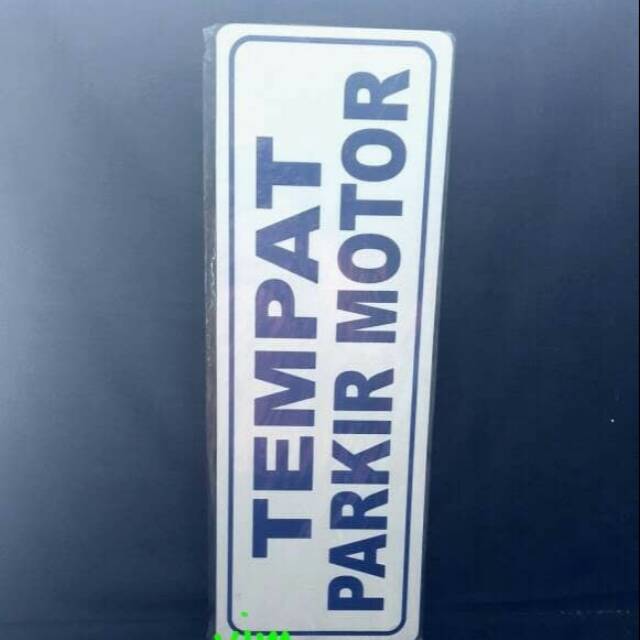 

PROMOO!!! Sign label acrylic tempat parkir motor, papan nama akrilik