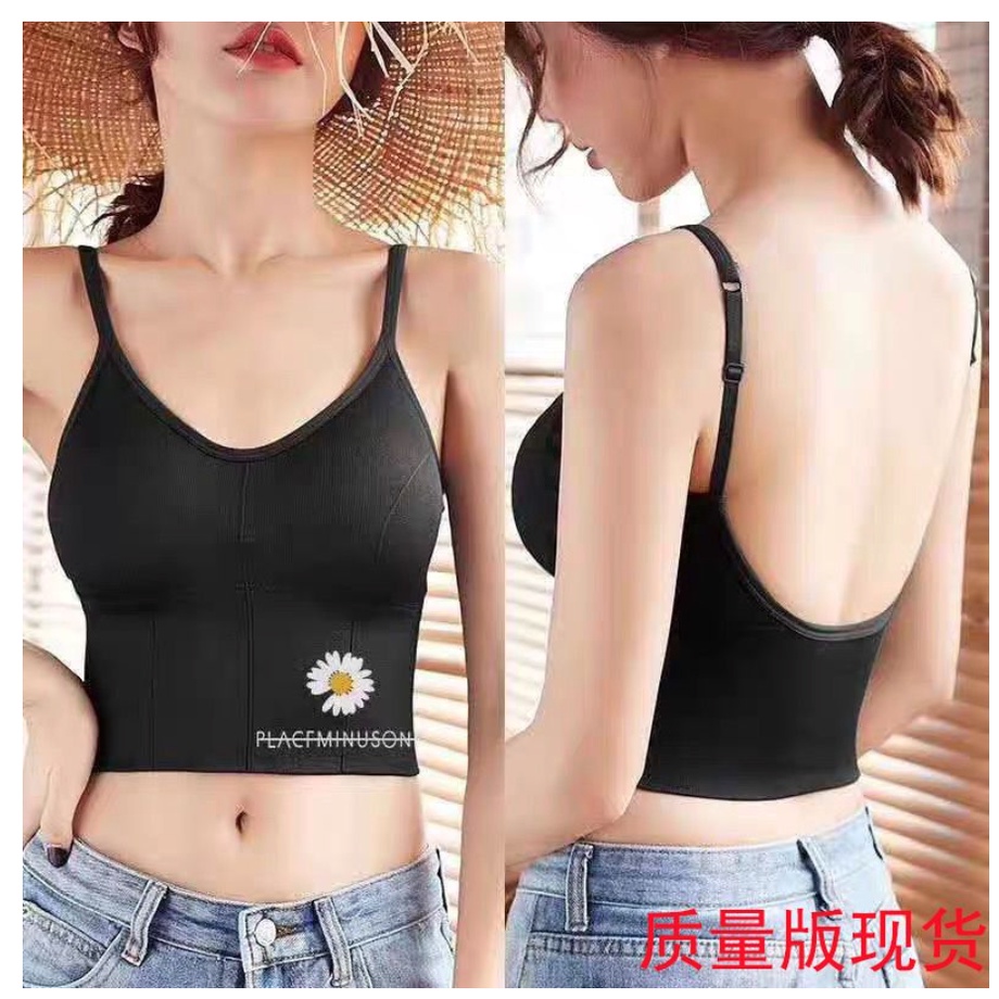 SPORT BRA GYM TANK TOP FASHION BRA OLAHRAGA FITNESS ZUMBA PUSH UP WANITA TANPA KAWAT SEXY IMPORT