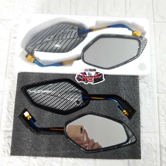 SPION CARBON TWOTONE YAMAHA JUPITER MIO NMAX LEXI AEROX VIXION DLL