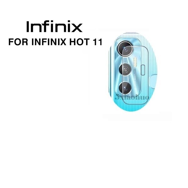 Infinix Hot 11 play / Hot 11 Tempered Glass Camera Anti Gores Kamera Bening - D2