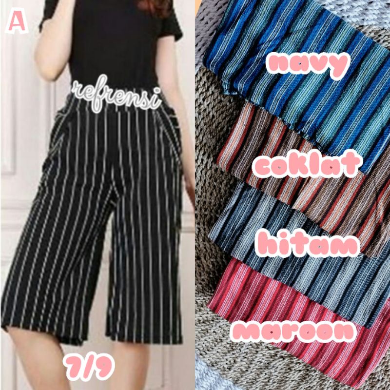 [Fashion Wanita] KULOT SALUR celana pendek | dugem | murah | tebal