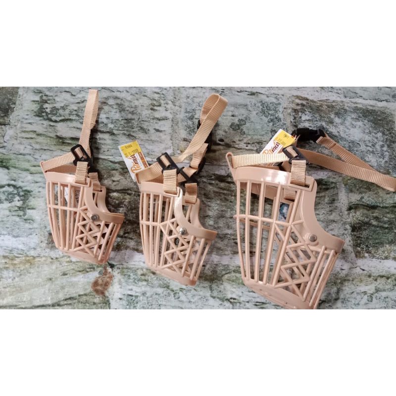 penutup mulut anjing muzzle 3