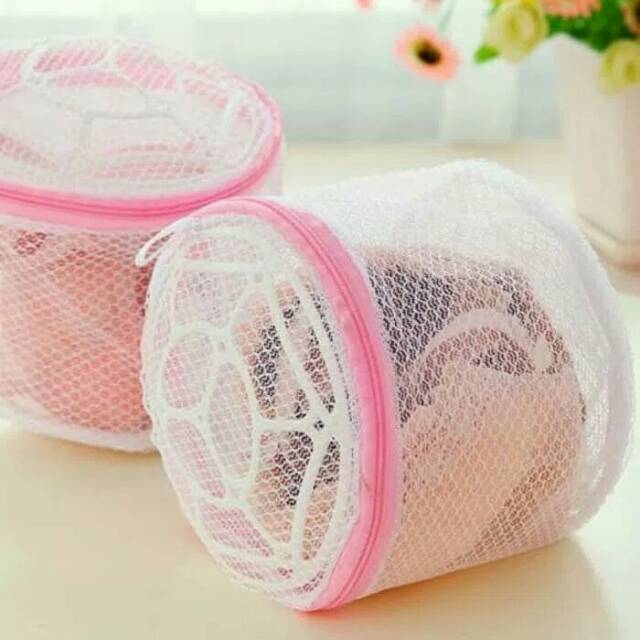 BRA BAG LAUNDRY - Organizer Tempat Cuci Dalaman Washing Bag Underwear Zipper Resleting