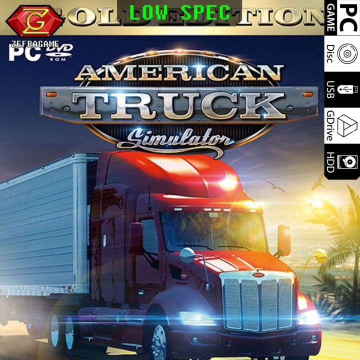 Jual American Truck Simulator Deluxe Edition All DLC/ATS PC Full ...