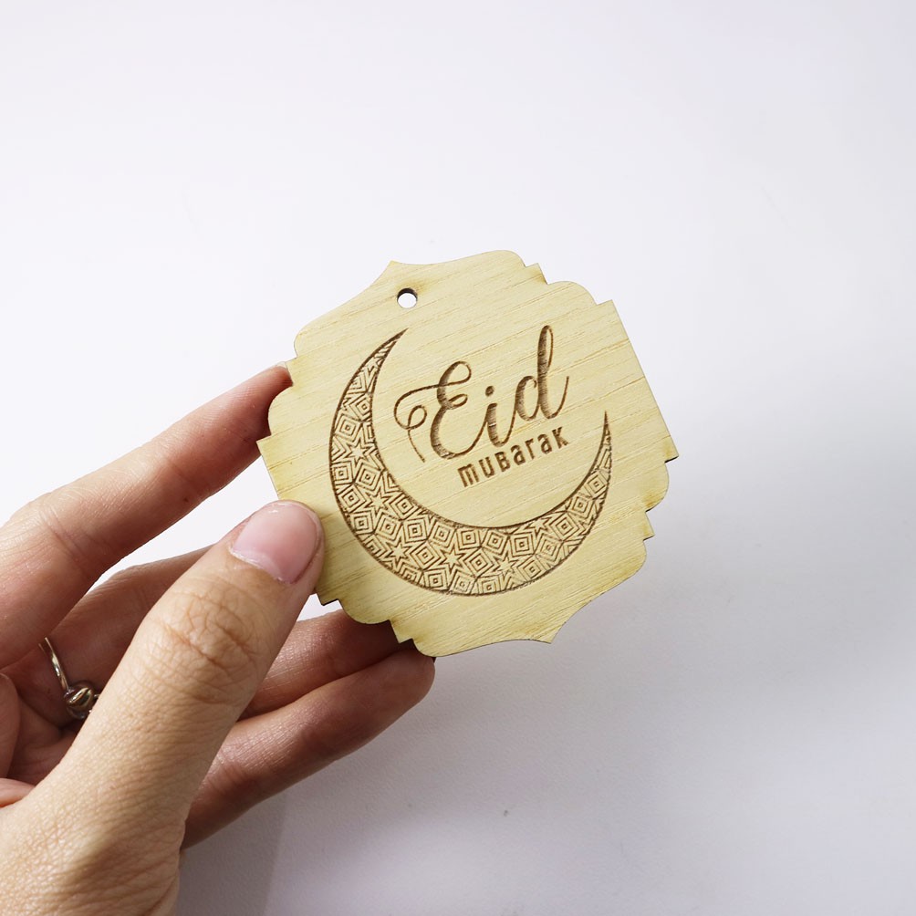 Idul Fitri Hampers Tag | Kayu | IHK 01