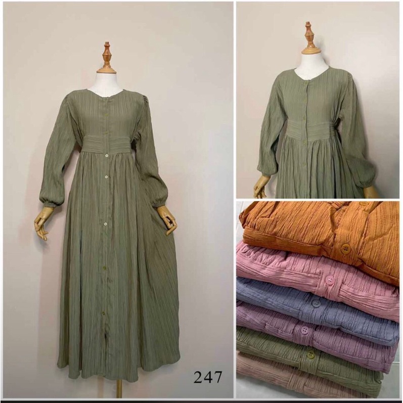 dress serat kayu by jadore