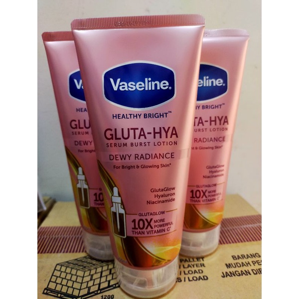 Vaseline hand body gluta - hya