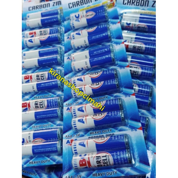 Batre ABC biru AAA isi 12 pcs / baterai / baterry / batu A3