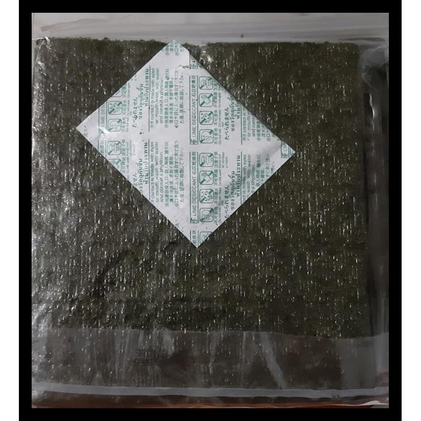 

Sushi Nori / Nori / Rumput Laut 50 Sheets - Full Size Nico-Nico Termurah