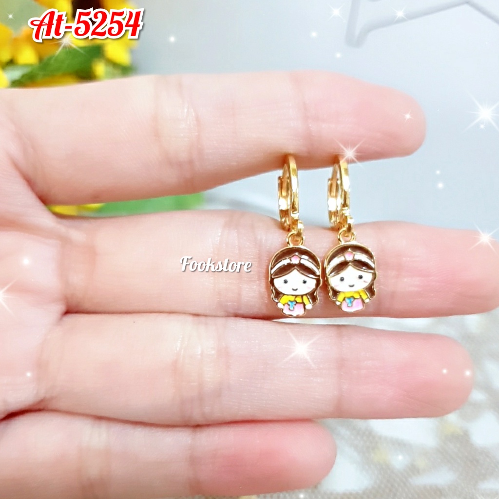 ANTING KARTUN PUTRI XUPING FASHION UNTUK ANAK DAN ABG