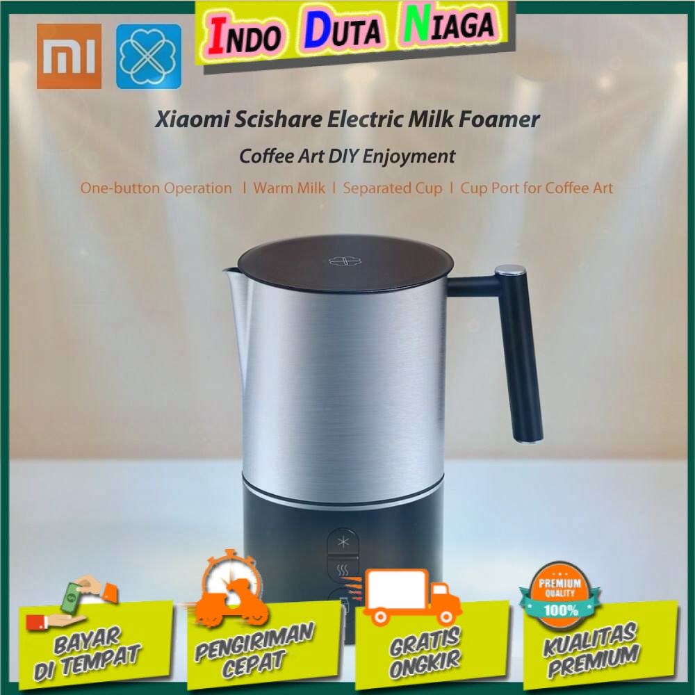 Xiaomi Scishare Electric Milk Foamer Pembuat Busa Kopi 500W - S3101