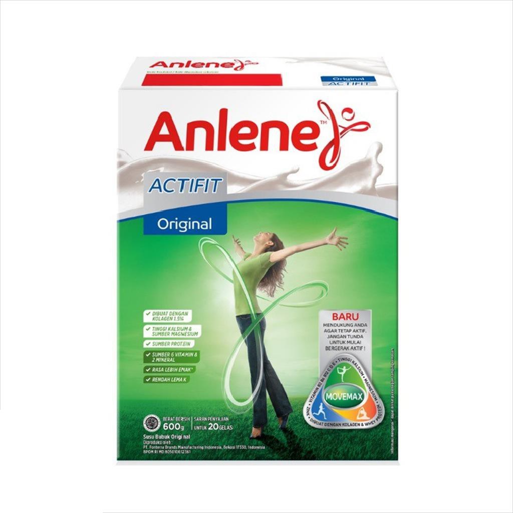 

ANLENE ACTIFIT ORIGINAL VANILA CHOCOLATE 600 GRAM