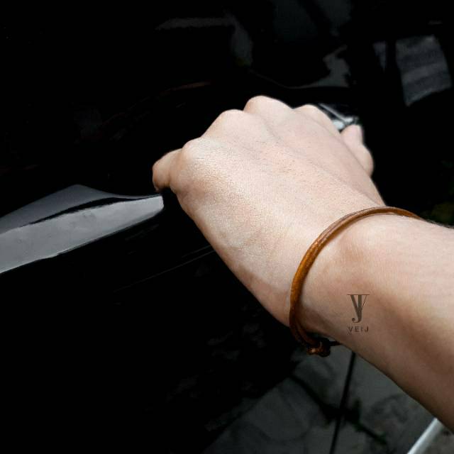 GELANG KULIT SAPI ASLI SIMPLE/ Bragenle I