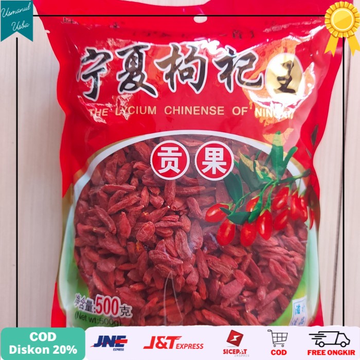 

◾COD◾ goji berry 1 kg - kemasan merah