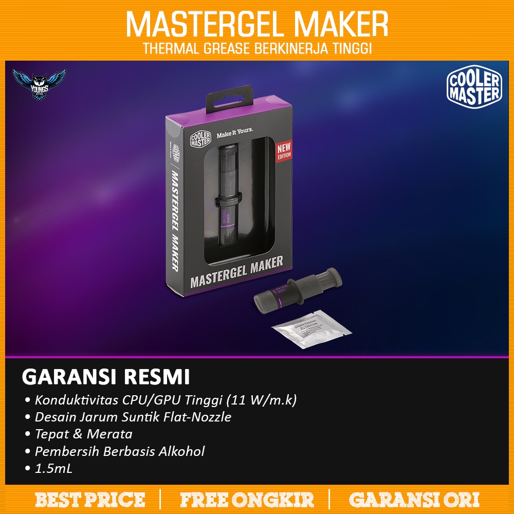 Cooler Master MasterGel Maker Nano Thermal Pasta Processor