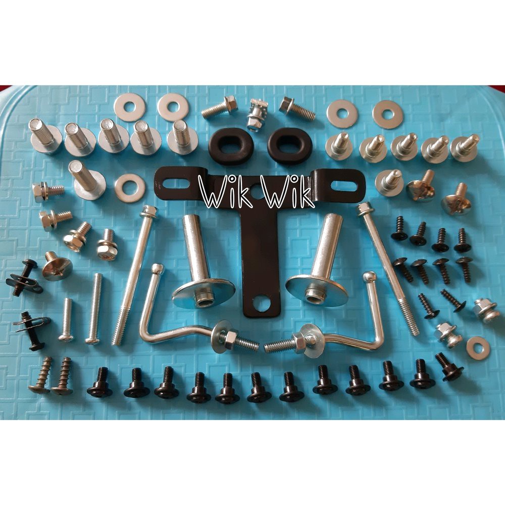 BARU Baut klip mur ring karet bosh batok depan belakang tameng spakbor