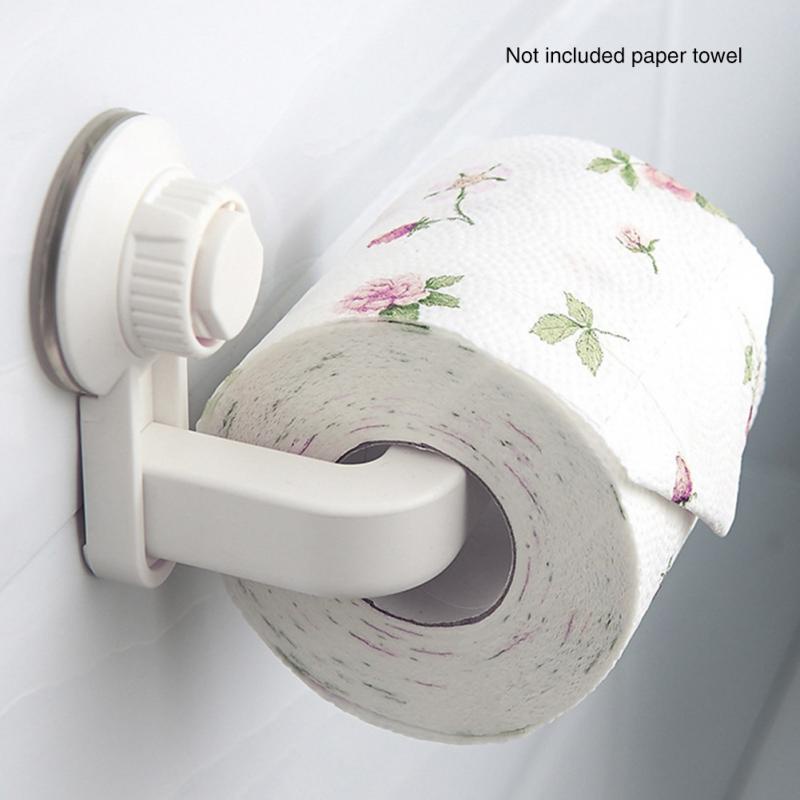 Gantungan Tempat Wadah Tisu Tissue Kamar Mandi WC Toilet Paper Suction Cup