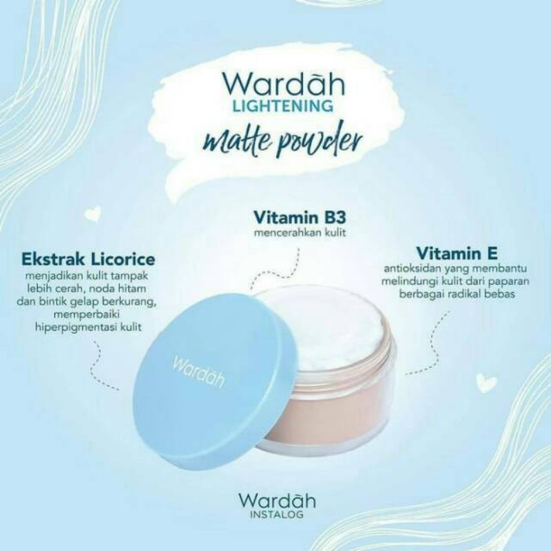 Wardah Lightening Matte Powder