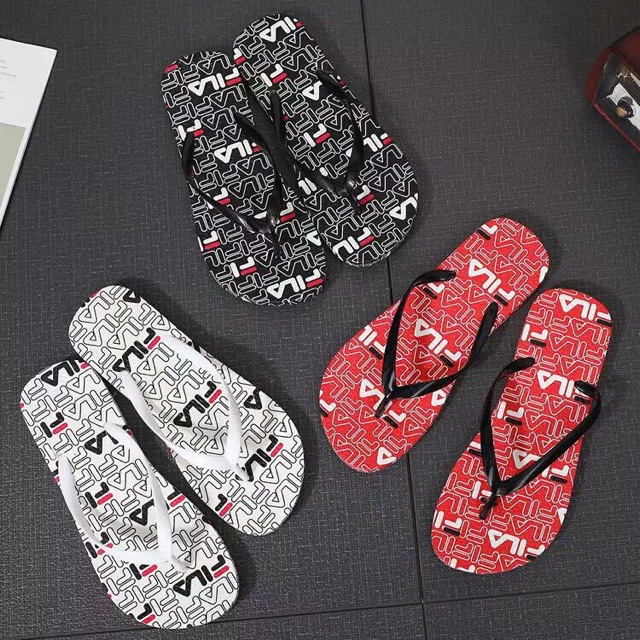 SANDAL JEPIT WANITA FILA FLAT SLIPPER SENDAL SLIP SANDAL JEPIT WANITA FILA FLAT SLIPPER SENDAL SLIP