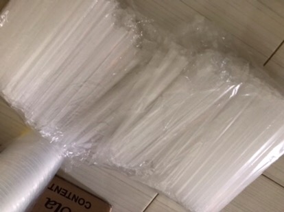 Sedotan Bubble Steril 12mm Boba Straw Panjang Runcing 21cm Higienis Buble 1221 Murah