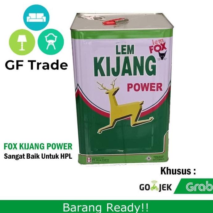 

[[COD]] Lem Fox Kijang Power Blek Hijau 10 KG Lem Hpl Edging Lem Kuning Fox OBRAL Kode 991