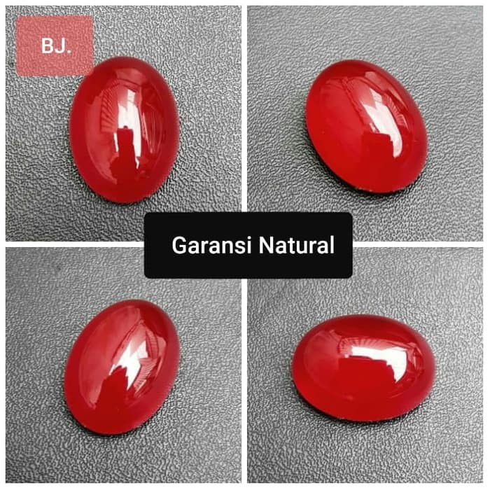 Batu Red Baron Batu Cincin Natural Anggur Kualitas No 1