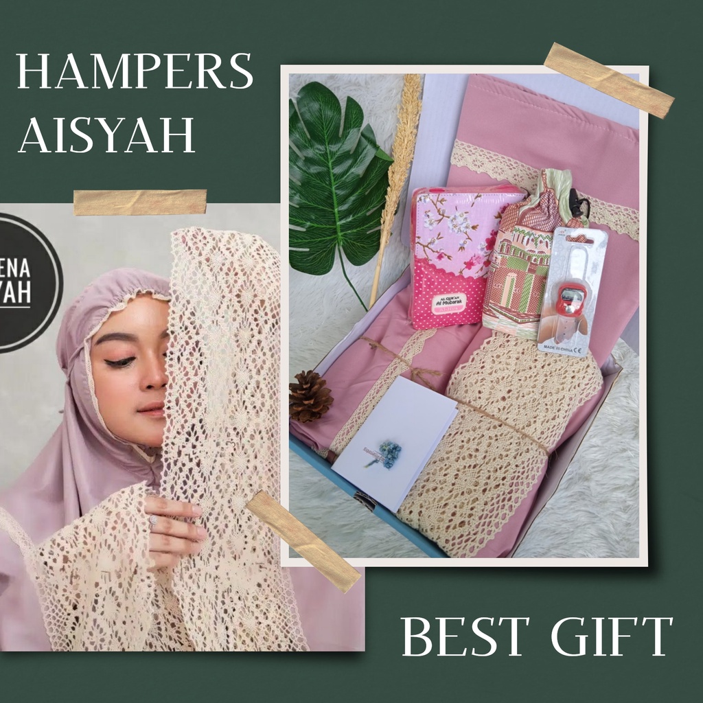 Hampers Mukena Dewasa Gift Box Murah Muslimah I Hempers Ramadhan Hari Raya Idul Fitri I Parcel Buat 