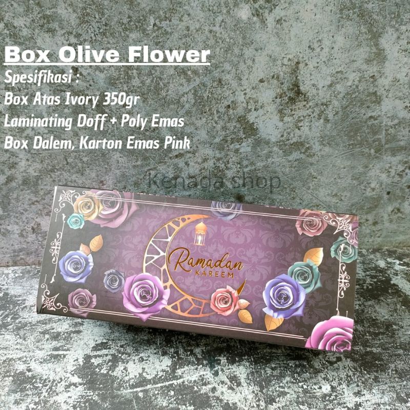 

Box Kue Edisi Lebaran Olive (harga per 5 pcs )