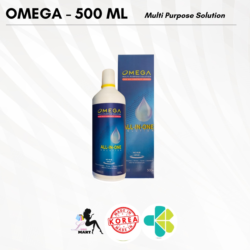 CAIRAN SOFTLENS OMEGA ALL IN 500 ML