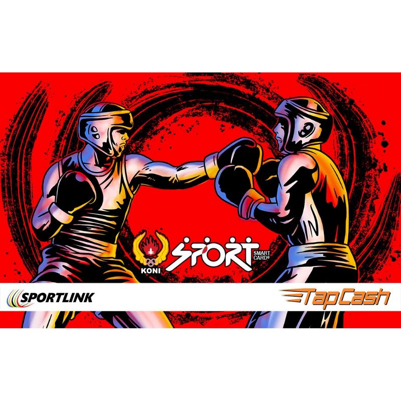 BNI TapCash Sport Edition - Tinju (Boxing) ORI /Like eMONEY eTOLL Flazz or Brizzi