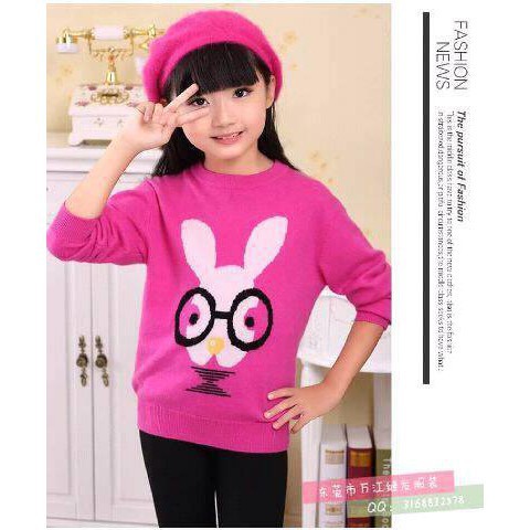 BELEGROSIR ATASAN RAJUT ANAK - Rabbit kids | baju rajut anak atasan wanita by Luckyshop