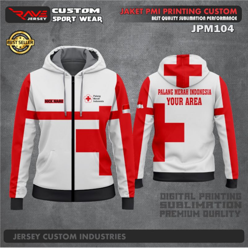 JAKET PMI PRINTING COSTUM