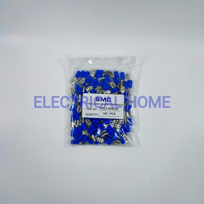 SKUN KABEL INSULATED FEMALE DISCONNECTS FDD 2-250 BIRU.