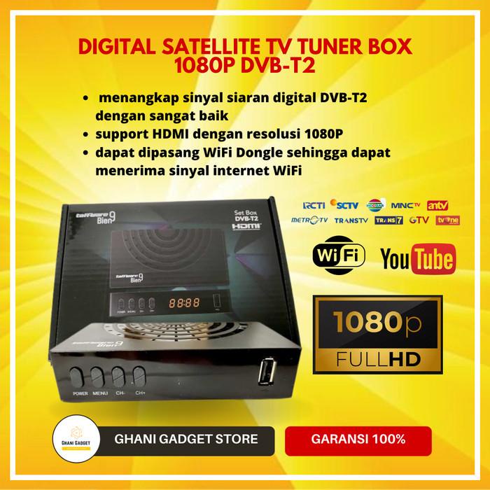 Media Player Set Top Box Tv Digital Analog Tabung Wifi Receiver Dvb T2