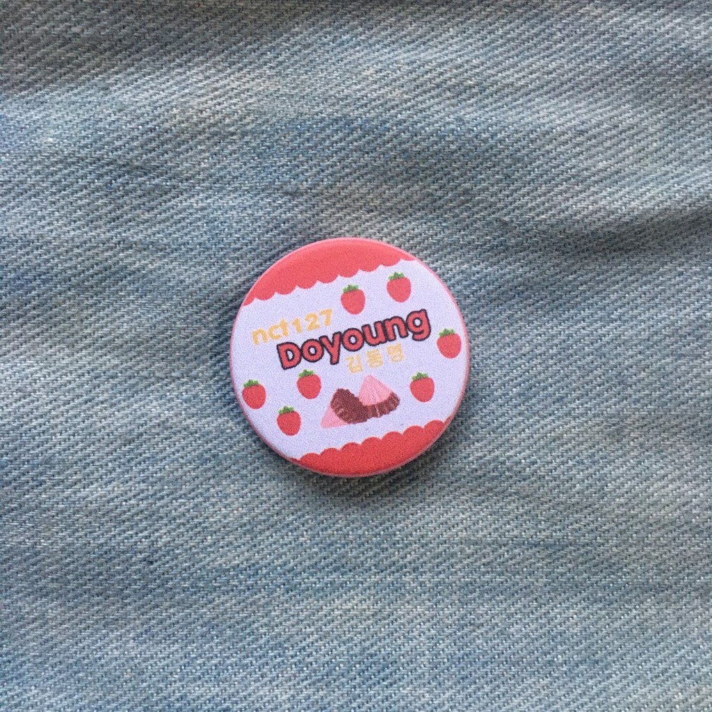 NCT Doyoung Pin Button 32